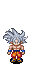 Flying Shirtless UI Goku